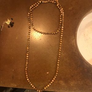 Long Brown Style Necklace